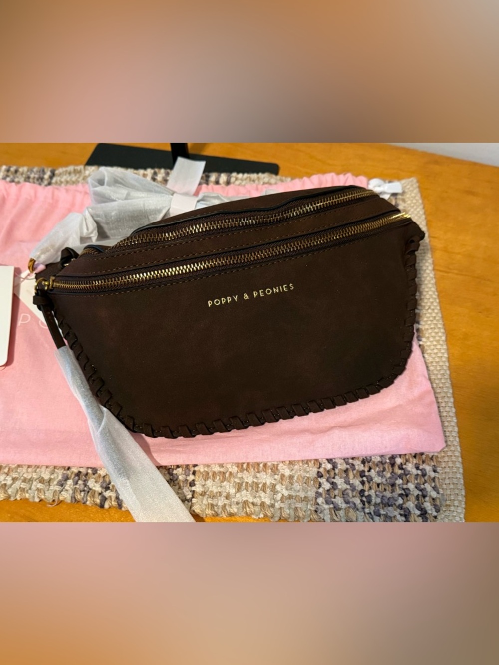 Poppy and Peonies Desert Sidekick Bag  NWT!